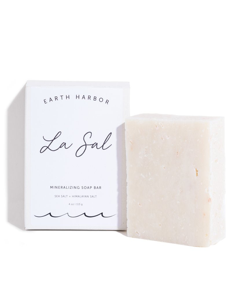 vegan ethical sustainable pink salt soap bar for dull skin