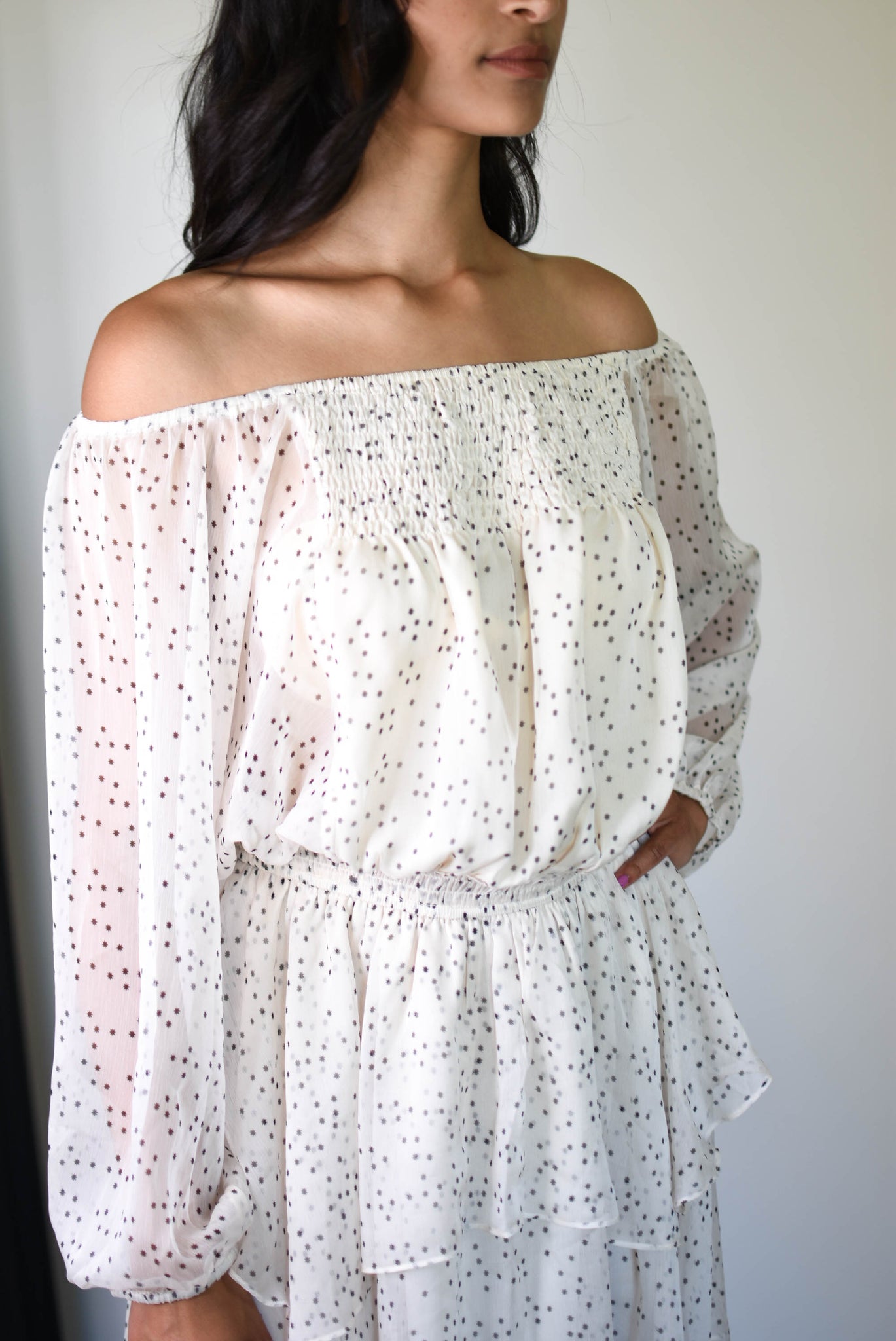 Lucy Off The Shoulder Dress